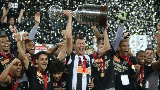 null Jogadores do Atlético Mineiro Comemorando